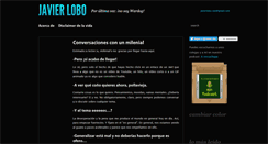 Desktop Screenshot of javierlobo.com